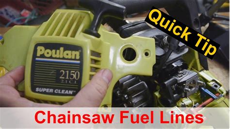 chainsaw fuel line diagram|poulan fuel line replacement diagram.